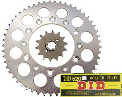  JT Steel Chain And Sprocket Kit