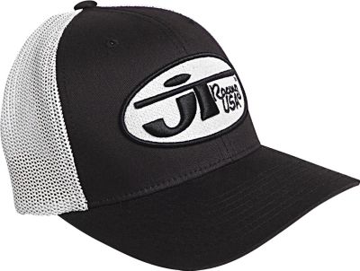 JT RACING OVAL LOGO TRUCKER HAT - Mens Casual Motorcycle Head Wear 