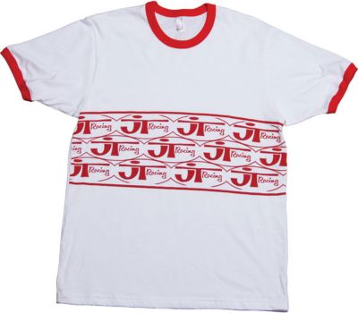 JT RACING WOMEN'S RINGER T-SHIRT - Utility ATV Womens T Shirts