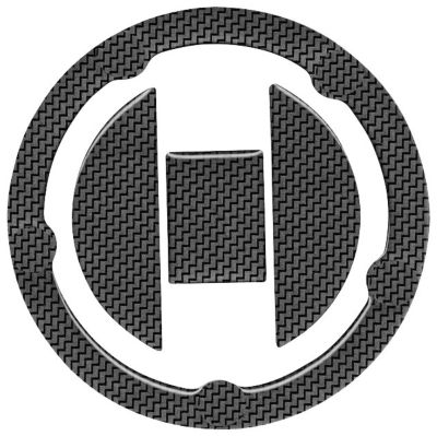 KEITI CARBON FIBER LOOK GAS CAP PAD - SUZUKI 5 BOLT -  Motorcycle Gas Caps 