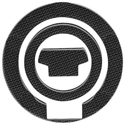 KEITI CARBON FIBER LOOK GAS CAP PAD - YAMAHA 5 BOLT -  Motorcycle Gas Caps 