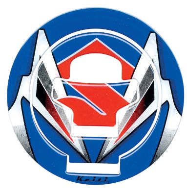 KEITI GAS CAP PAD - SUZUKI BLUE/WHITE 2002 - 