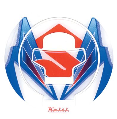 KEITI GAS CAP PAD - SUZUKI WHITE/BLUE 2002 - 