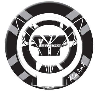 KEITI GAS CAP PAD - YAMAHA BLACK