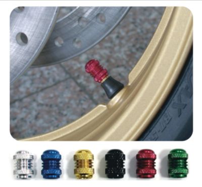 KEITI KNURL ANOD VALVE CAPS