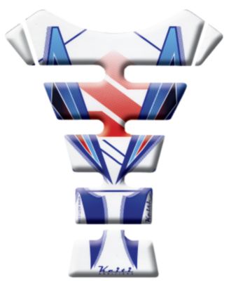 KEITI TANK PROTECTOR - SUZUKI WHITE -  Motorcycle Tank Accessories 