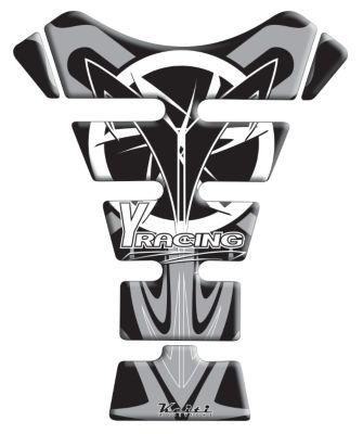 KEITI TANK PROTECTOR - YAMAHA SILVER/BLACK