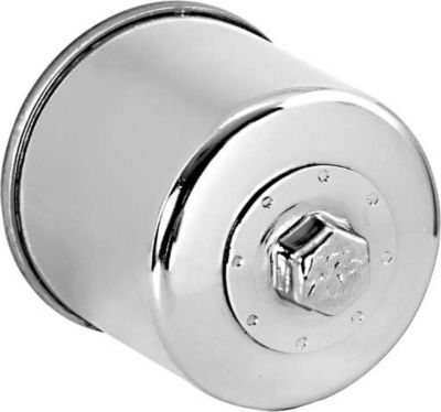 K&N PERFORMANCE OIL FILTER - CHROME