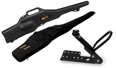 KOLPIN GUN BOOT 4 TRANSPORT SYSTEM WITH MOUNT COMBO - Utility ATV Gun Racks