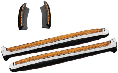 KURYAKYN FAIRING LIGHT II AND MIRROR LIGHT KIT - Cruiser Motorcycle Light Bars