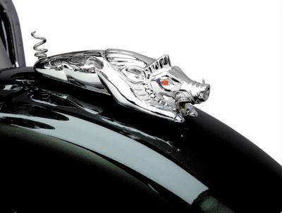 KURYAKYN FENDER ORNAMENT - WILD BOAR - Cruiser Fender Accessories