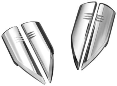 KURYAKYN FORK PROTECTOR COVERS - CHROME - Cruiser Fork Accessories