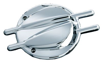 KURYAKYN HYPERCHARGER STINGER TRAP DOOR CHROME - Cruiser Air Cleaner Kits