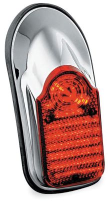 KURYAKYN SLIMLINE LOW PROFILE TOMBSTONE TAILLIGHT - UNIVERSAL FIT - Cruiser Tail Lights
