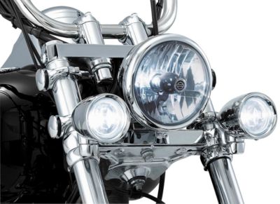 KURYAKYN CLAMP-ON FORK MOUNTED DRIVING LIGHTS FOR 49MM FORKS - Cruiser Tail Lights
