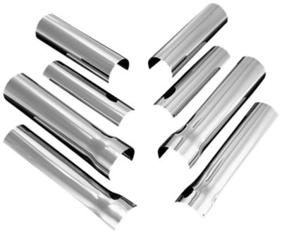 KURYAKYN SNAP ON FORK COVERS WITH TURN SIGNAL MOUNTS - Cruiser Fork Accessories
