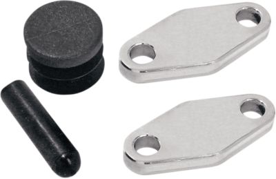 LA CHOPPERS AIR INJECTION BLOCK-OFF PLATES -  Cruiser Engine Parts 