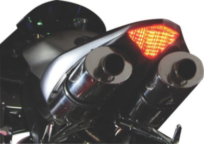  Lockhart Phillips Led Tail Light With Integrated Turn Signals - Clear