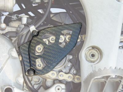 LIGHTSPEED FRONT SPROCKET COVER -  Dirt Bike / Motocross Carbon Fiber Accessories 