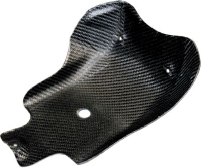 LEO VINCE CARBON FIBER GLIDE PLATE WITH ENGINE GUARD - 