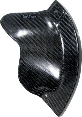 LEO VINCE CARBON FIBER ENGINE GUARD - LEFT - Dirt Bike Engine Guards