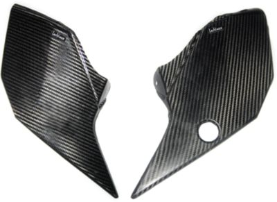 LEO VINCE CARBON FIBER TANK SIDE COVER - Dirt Bike Fuel Tanks Fuel Tanks