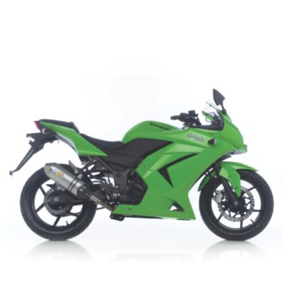 LEOVINCE OVAL EVO2 ALUMINUM FULL SYSTEM W/CONICAL ENDCAP