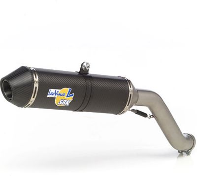 LEO VINCE SBK FACTORY EVO2 SLIP-ON - CARBON FIBER WITH CARBON FIBER END CAP - Discount & Sale Motorcycle Slip Ons Clearance