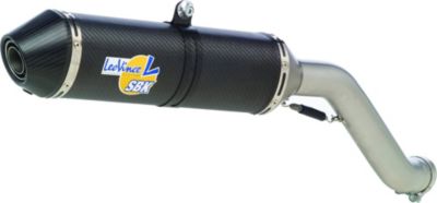 LEO VINCE SBK OVAL EVO2 SLIP-ON - CARBON FIBER WITH CONICAL END CAP - 