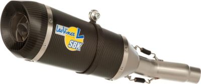 LEO VINCE SBK FACTORY R EVO2 SLIP-ON - CARBON FIBER - 