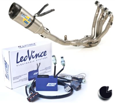 LEO VINCE SBK FACTORY CORSA FULL SYSTEM TRACK PACK -  Motorcycle Full Exhaust Systems 