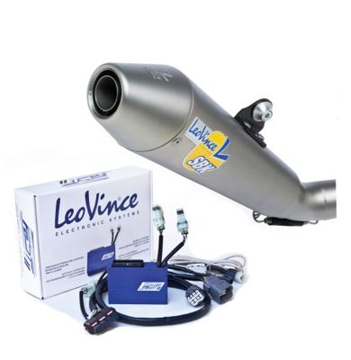 LEO VINCE SBK GP STYLE EVO2 SLIP-ON TRACK PACK - 