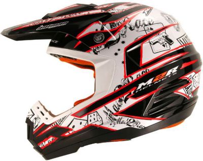 M2R MX-1 HELMET - ELEMENT - Dirt Bike Motocross Helmets