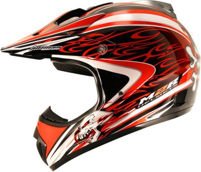 M2R X2.5 HELMET - RAMPAGE - Dirt Bike Motocross Helmets