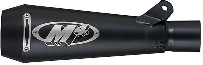  M4 GP Series Slip-On Exhaust - Black Single