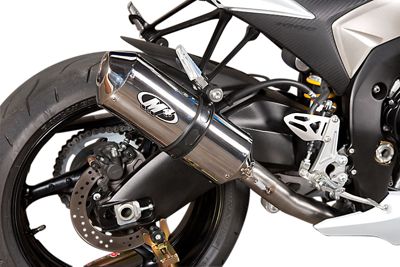 M4 STANDARD TITANIUM FULL SYSTEM EXHAUST - POLISHED SINGLE