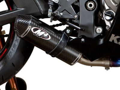 M4 STREET SLAYER SLIP-ON EXHAUST - CARBON