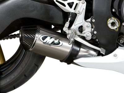 M4 STREET SLAYER SLIP-ON EXHAUST - TITANIUM SINGLE - Galfer Standard Wave Brake Rotor - Rear