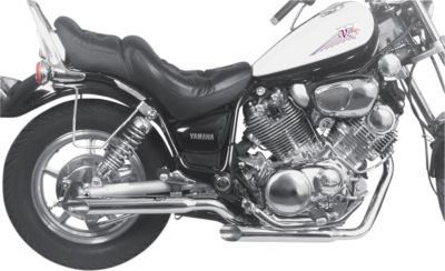 MAC PERFORMANCE 2-INTO-2 STAGGERED DUAL EXHAUST SYSTEM - SLASH CUT - 
