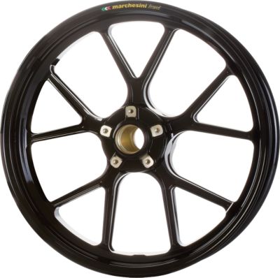 MARCHESINI FORGED MAGNESIUM SBK REAR WHEEL WITH SPROCKET CARRIER - Motorcycle Wheels