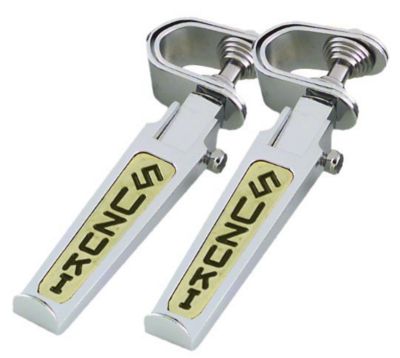 MC ENTERPRISES FOOTPEGS WITH STANDARD U-CLAMP - SUZUKI - MC Enterprises Parts & Gear