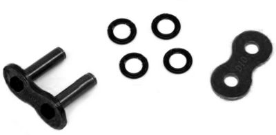 DID 520 VX2 X-RING MASTER LINK - RIVET STYLE BLACK -  ATV Drive 