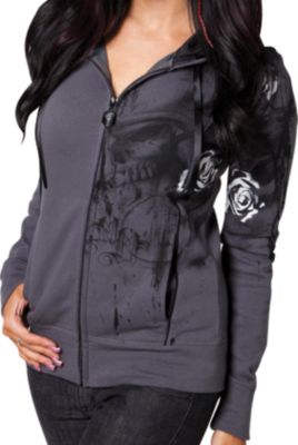 METAL MULISHA WOMEN'S ENVY HOODY -  Casual Motocross Dirt Bike Apparel 