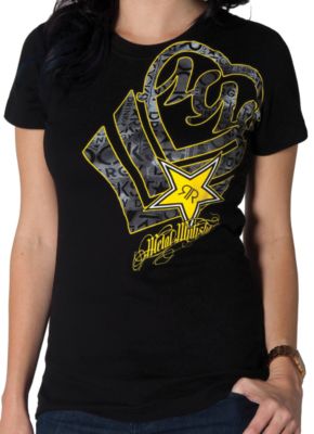 METAL MULISHA WOMENS FORGE ROCKSTAR T-SHIRT - Utility ATV Womens T Shirts