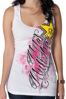 METAL MULISHA WOMENS SPRAY ROCKSTAR TANK - Utility ATV Womens Tank Tops