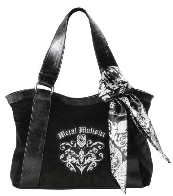2009 METAL MULISHA TRUFFLE PURSE BLACK