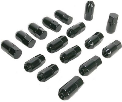 MOOSE LUG NUT SET - BLACK - Utility ATV Wheel Hardware