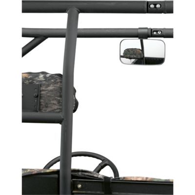 MOOSE UTV INSIDE / OUTSIDE REAR VIEW MIRROR - SQUARE ROLLBAR - Utility ATV Mirrors