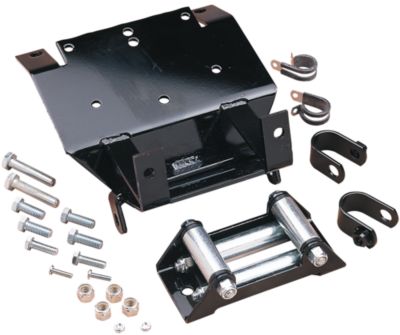 MOOSE WINCH MOUNT KIT - Blingstar Brake Reservoir Cover - Polished Aluminum