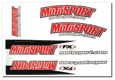  Factory Effex Motosport Decal Sheet